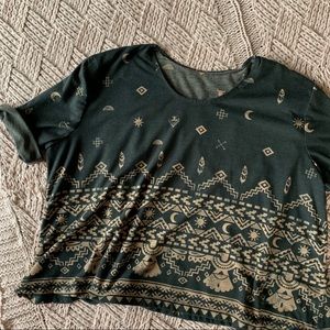 Tribal Patterned Top